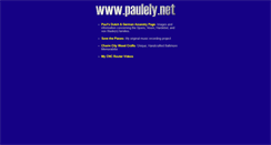 Desktop Screenshot of paulely.net